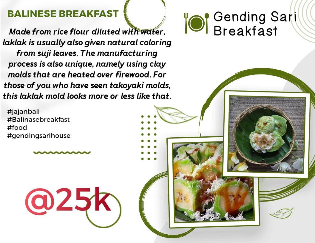 Gending Sari House Apartman Ubud Kültér fotó